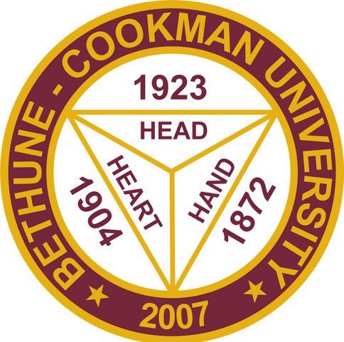 A logo of bethune-cookman university.