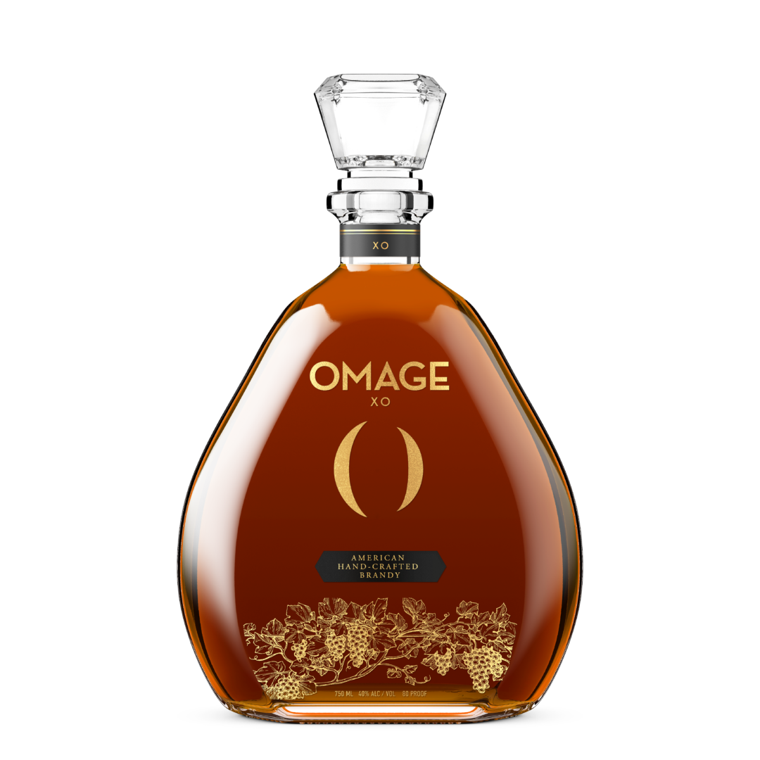 A bottle of omage is shown in this picture.